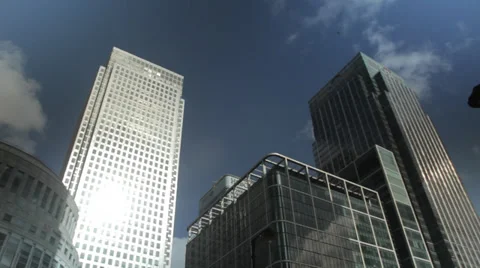 Skyscrapers tilt up Stock Footage 36564434