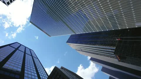Skyscrapers timelapse Stock-Footage 22022317