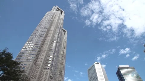 Skyscrapers, Tokyo Stock Footage 74168415