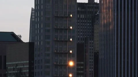 Skyscrapers Tourism Video stock 152259461