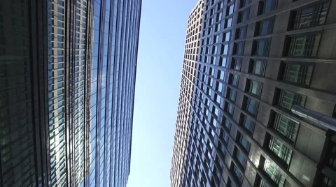 Skyscrapers tracking 스톡 동영상 66330148