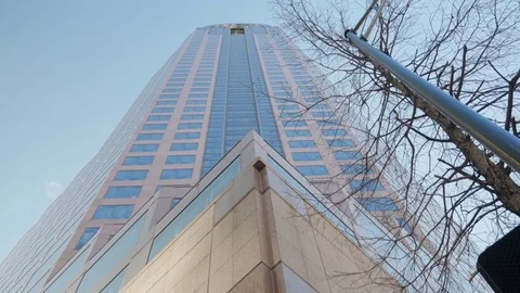 Skyscrapper - Vertical View Stock Footage 73869970