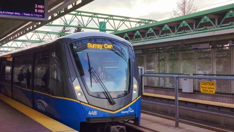 Skytrain in Canada Stock-Footage 276931405