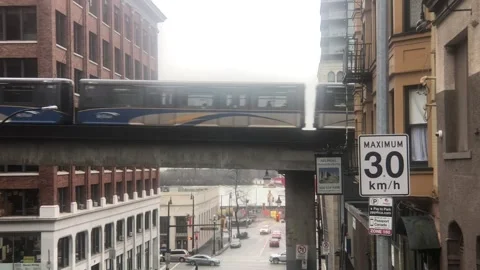 Skytrain Stock Footage 172115314