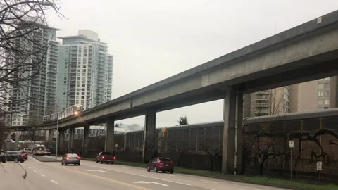 Skytrain Stock Footage 172115316