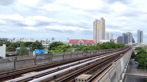 SkyTrain HD 4K 007 Stock-Footage 77778309
