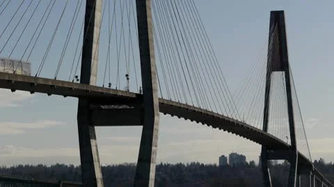 Skytrain On Skybridge 2 Stock Footage 10786069