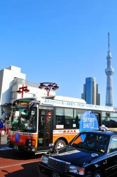 Skytree Shuttle Stock Photos