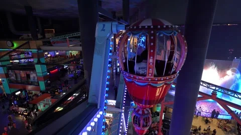 Skytropolis Indoor Theme Park in Genting Highlands Stock Footage 281409072