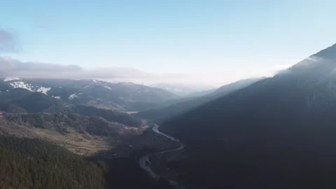 Skyward Soar: Alpine Adventures Stock Footage 223023761