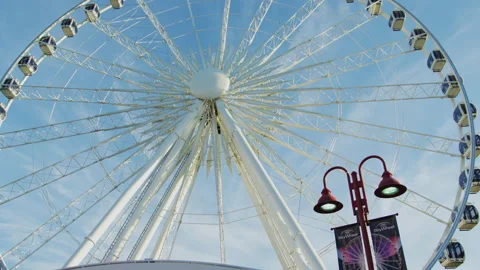 The Skywheel in Niagara Falls Stock Footage 218237677