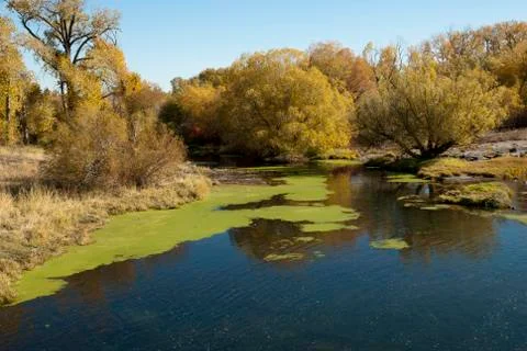 Slack water Stock Photos