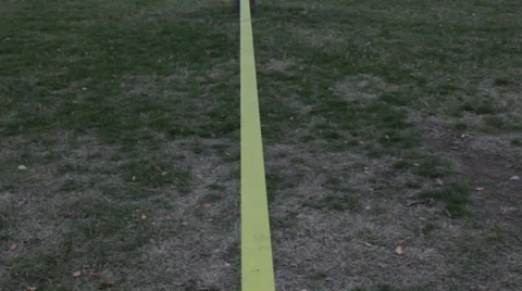 Slacklining _1 Video stock 32455777