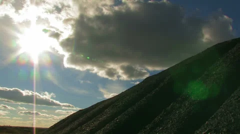 Slagheap time lapse. Stock Footage 27145247