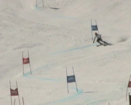 Slalom Skiing Stock Footage 343232