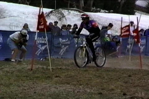 Slalom1 Stock Footage 94328