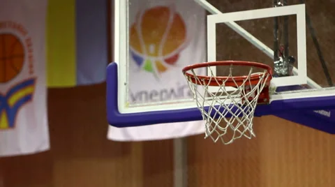 Slam Dunk Successful Stock Footage 40321198