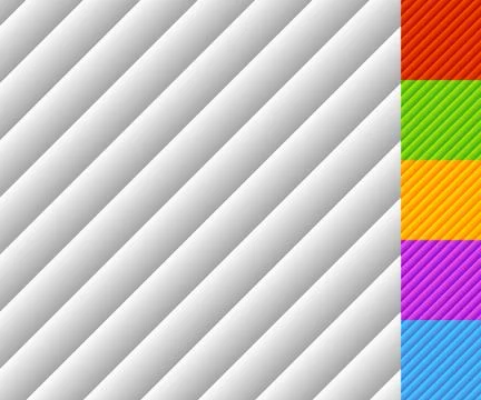 Slanted lines pattern with gradient fills. Each tile is seamless. Stock Illustration