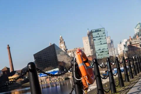 Slanted Salthouse Dock Stock Photos