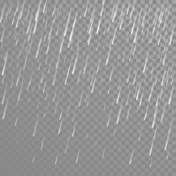 Slanting rain in wind Stock Illustration