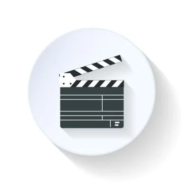 Slapstick flat icon Stock Illustration