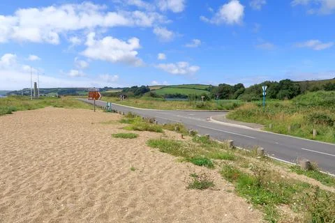 Slapton Ley in South Devon Stock Photos
