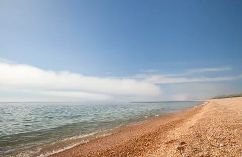 Slapton sands, devon Stock Photos