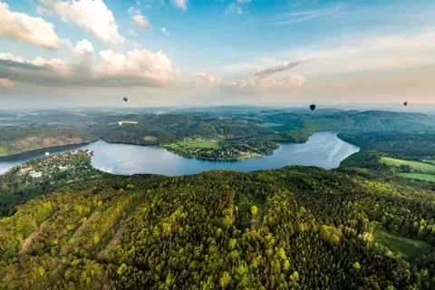 Slapy dam Stock Photos