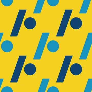 Slash dot seamless pattern Illustrazione stock