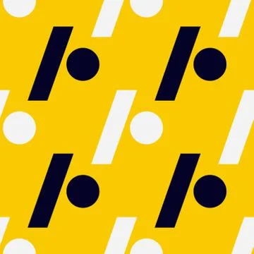 Slash dot seamless pattern Illustrazione stock