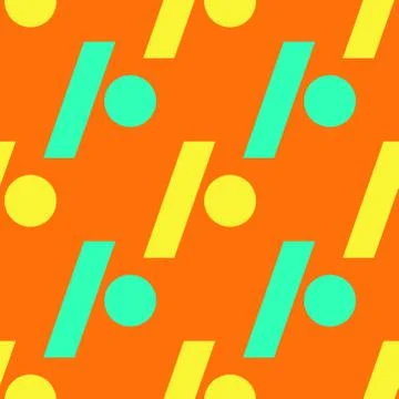 Slash dot seamless pattern Illustrazione stock