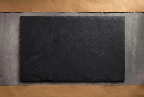 Slate and stone surface as background Stock Photos