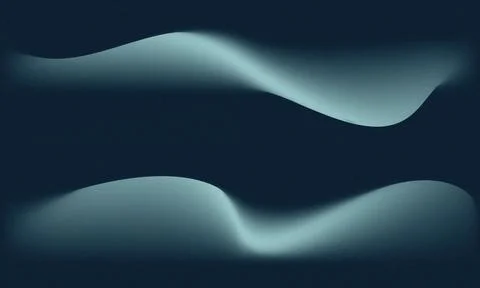 Slate Blue Abstract Grainy Background with Misty Wavy Light and Deep Noise .. 스톡 일러스트