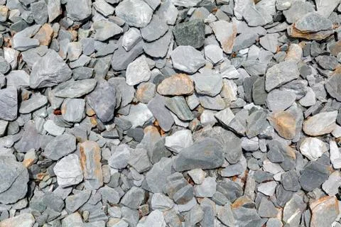 Slate Chipping Overhead 写真素材