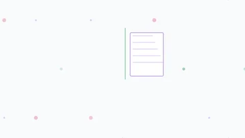 Slate Scan Document Digital Automate Loop Flat Design Loop Stock Footage 342606326