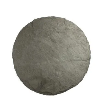 Slate texture isolated on white Stock Photos