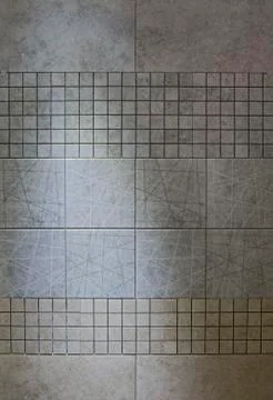 Slate tile ceramic, texture light gray.  Porcelain tile in the bathroom. Stock Photos
