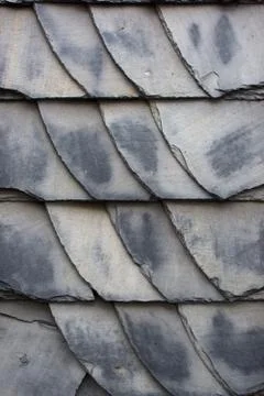 Slate tiles wall Stock Photos
