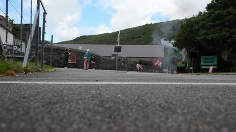 Slate Train Stock Footage 32730362