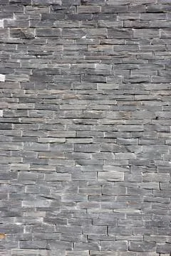 Slate wall background Stock Photos