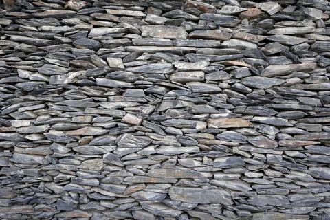 Slate wall texture and background .  slate texture background,  stone wall .. Foto stock