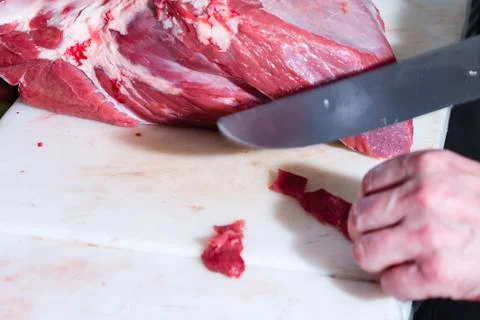 Slaughter cutting Stock Photos