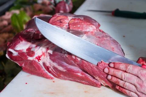 Slaughter cutting Stock Photos