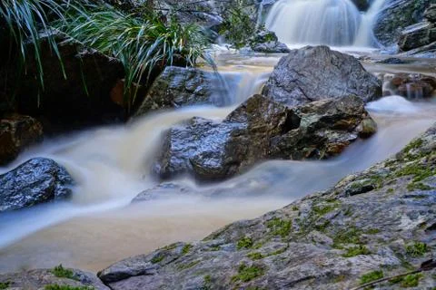 Slaughter Falls 스톡 사진