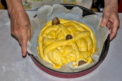 Slav bread Stock Photos