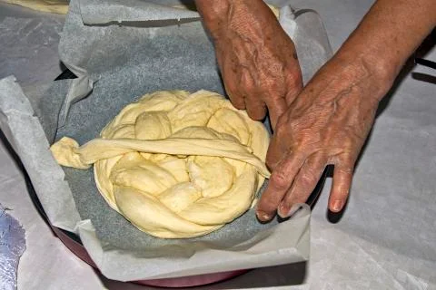 Slav bread Stock Photos