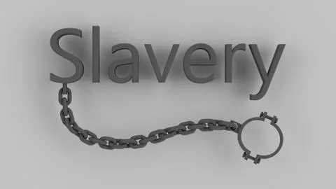 Slavery Illustrazione stock