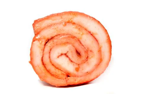 Slavic cured pork Stock Photos