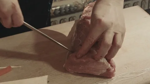 Slavic meat recipe Stock Footage 81298054