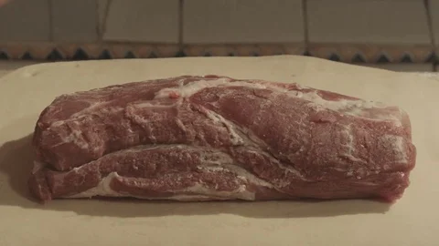 Slavic meat recipe Stock Footage 81328352